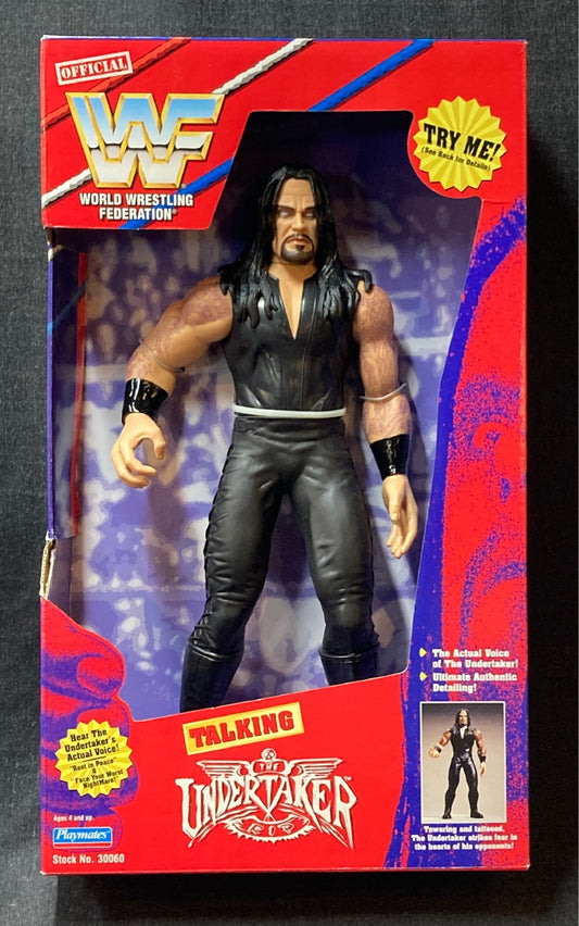 1997 WWF Playmates Toys 14" Talking The Undertaker