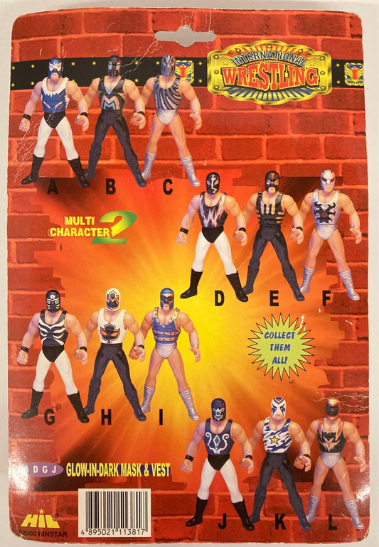 2000 Hinstar International Wrestling Bootleg/Knockoff Multi Character Series 2 Wrestler [A, B, C]
