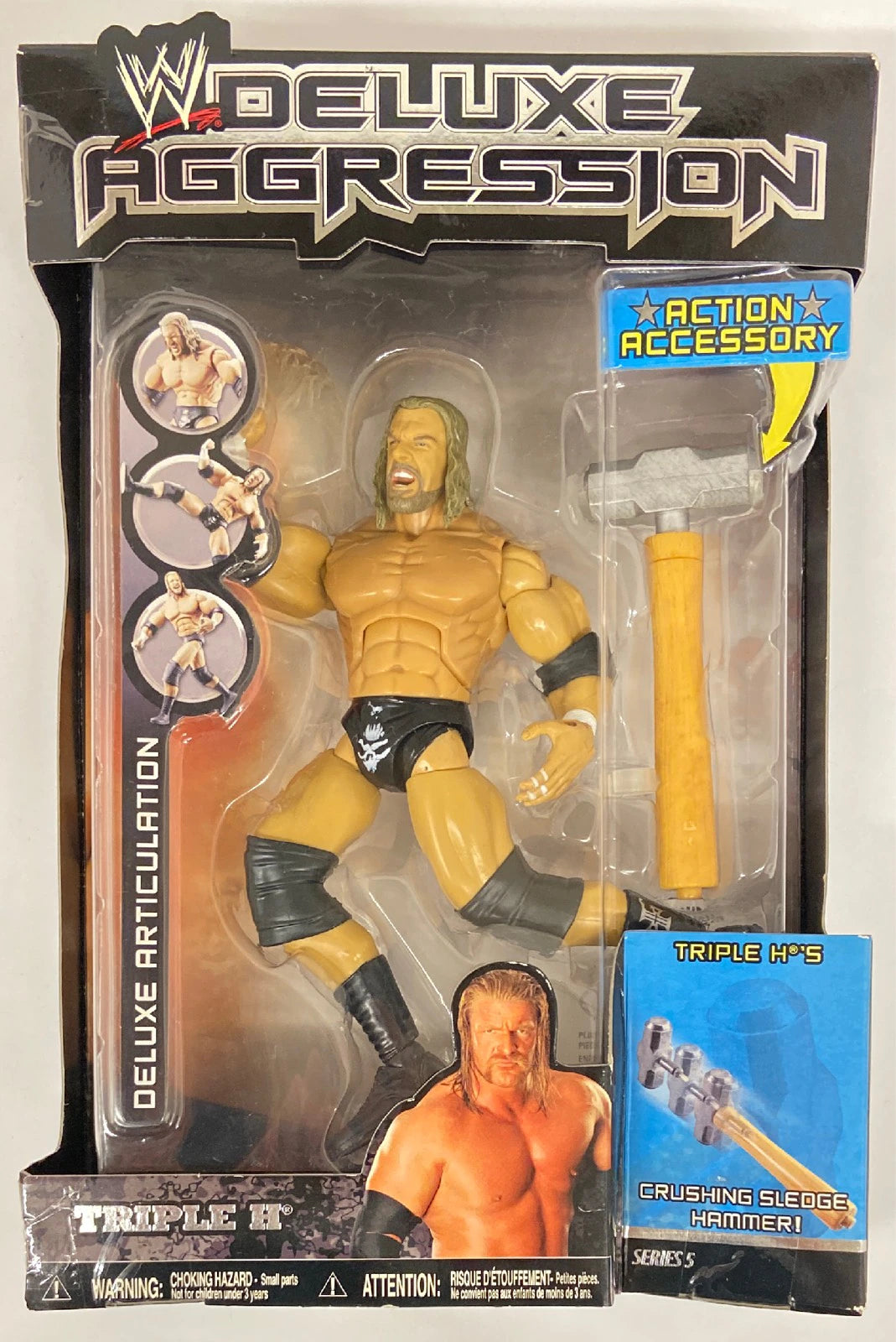 2006 WWE Jakks Pacific Deluxe Aggression Series 5 Triple H