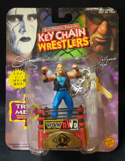1998 WCW Toy Biz Electronic Talking Keychain Wrestlers Diamond Dallas Page
