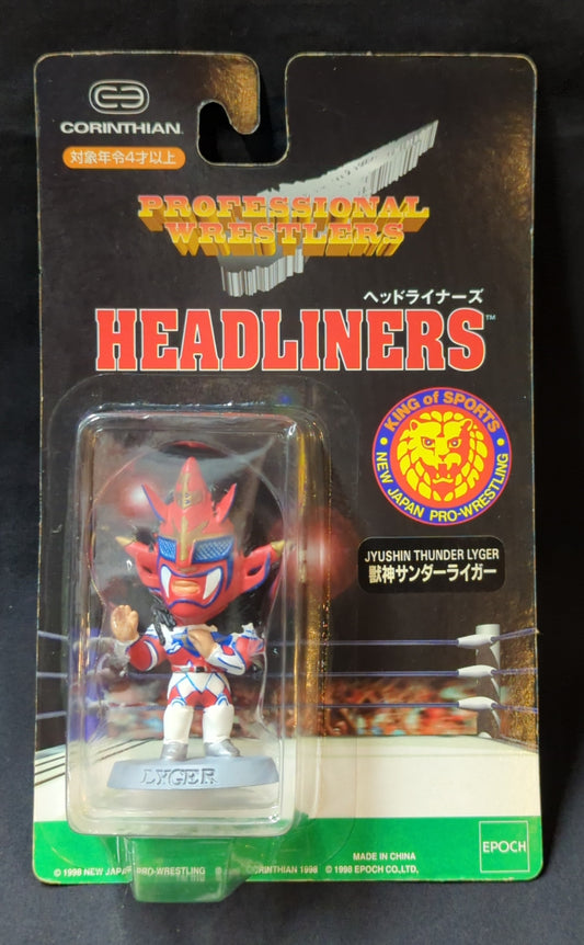 1998 NJPW Epoch Professional Wrestlers Headliners Jyushin Thunder Lyger [In Red Gear]