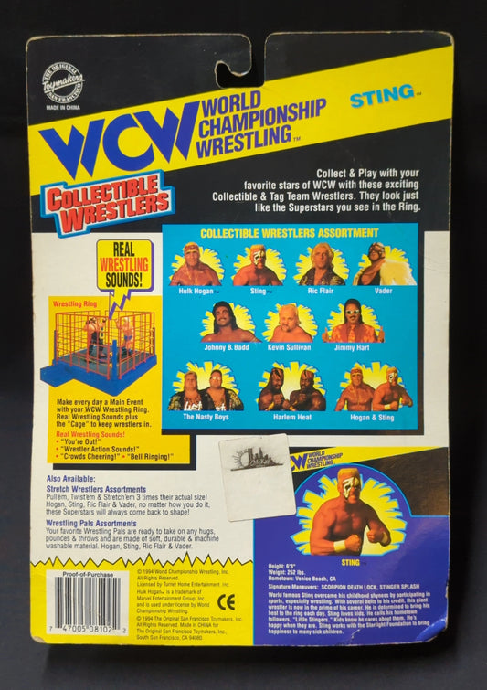 1995 WCW OSFTM Collectible Wrestlers [LJN Style] Series 1 Sting