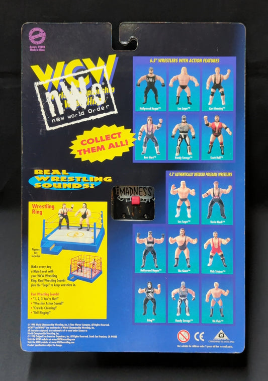 1998 WCW/nWo OSFTM 6.5" Articulated "Forearm Smash" Randy Savage [Black & White]