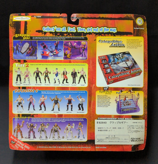 1998 WWF Jakks Pacific Grapple Gear Series 1: Back Alley Playset