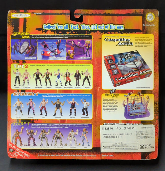 1998 WWF Jakks Pacific Grapple Gear Series 1: Coffin Match Playset