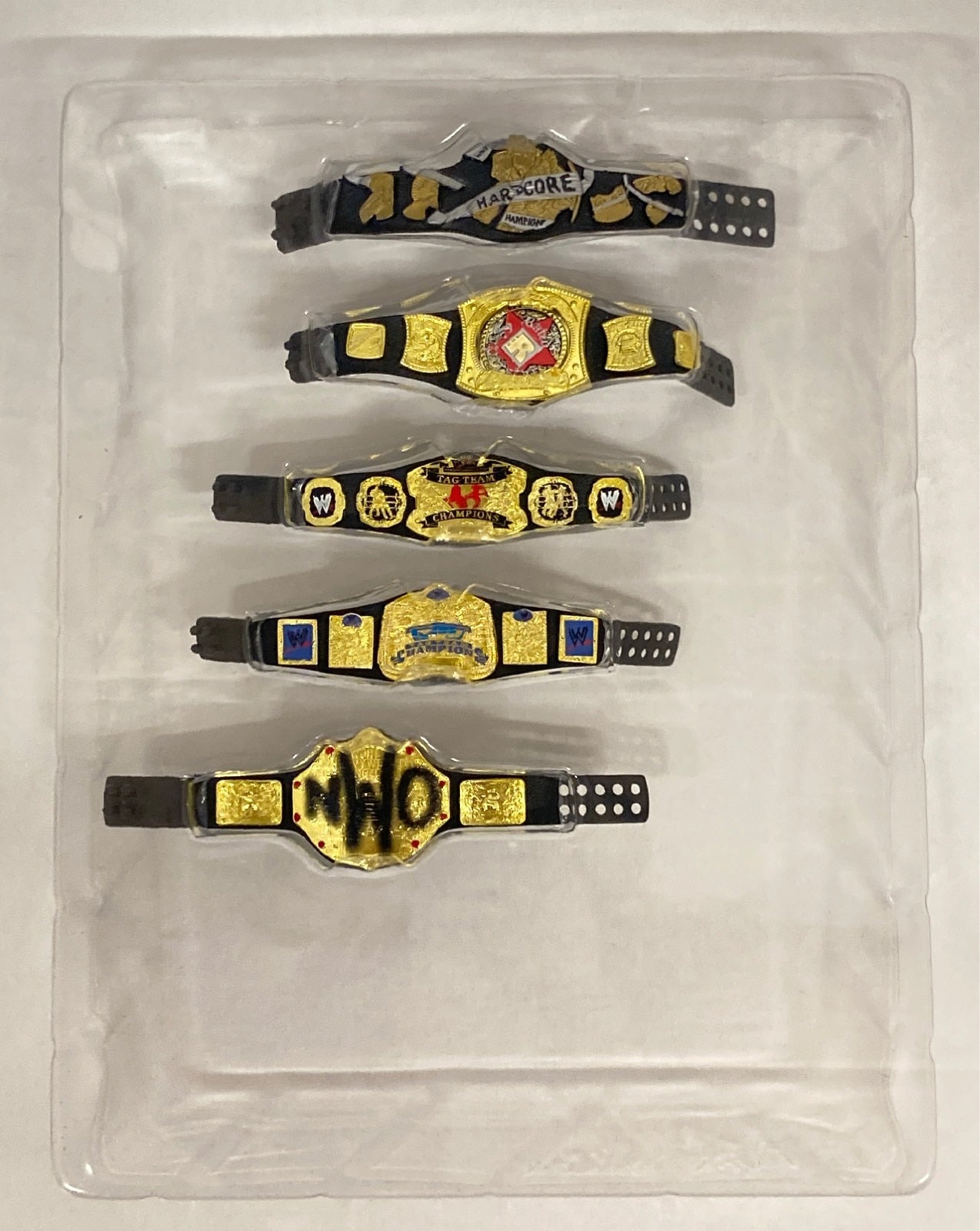 2019 WWE Mattel Elite Collection Ringside Exclusive Championship Colle ...