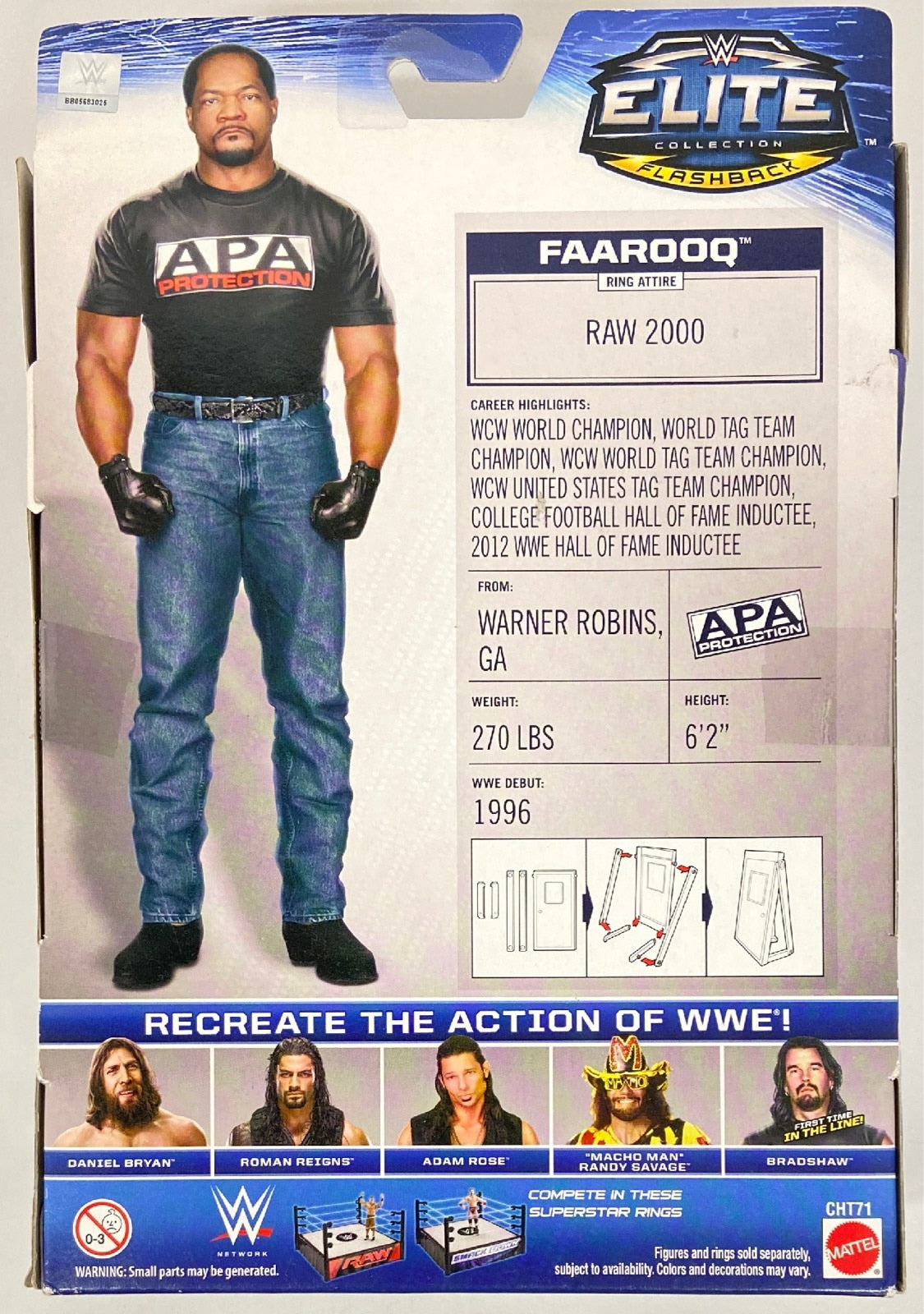 2015 WWE Mattel Elite Collection Series 38 Faarooq