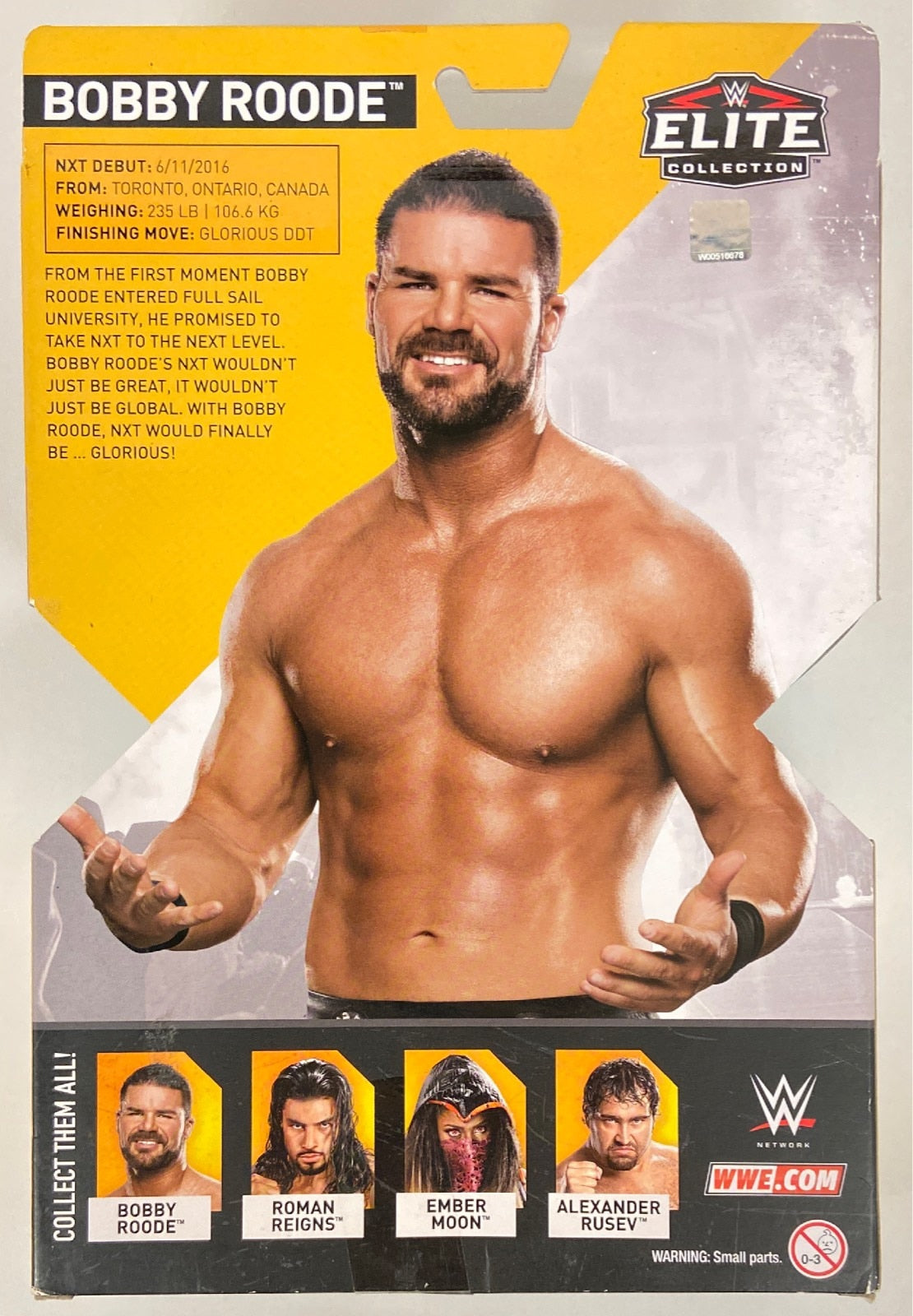 2018 WWE Mattel Elite Collection NXT Takeover Series 3 Bobby Roode [Exclusive]