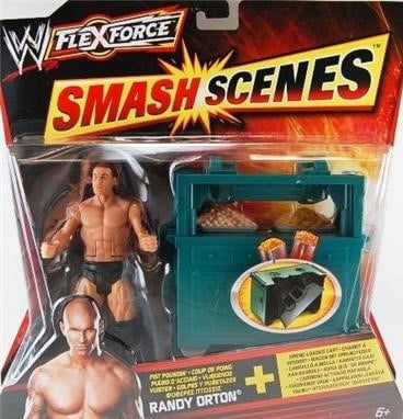 2011 WWE Mattel Flex Force Smash Scenes Fist Poundin' Randy Orton