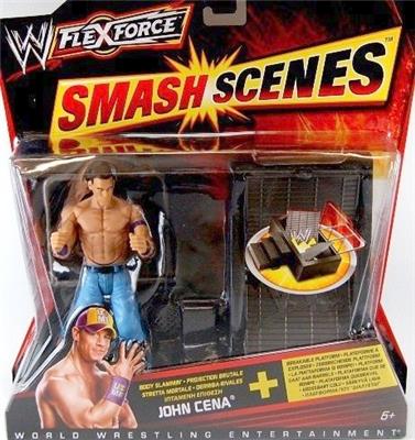 2011 WWE Mattel Flex Force Smash Scenes Body Slammin' John Cena