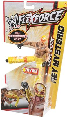 2011 WWE Mattel Flex Force Series 3 Swing Kickin' Rey Mysterio
