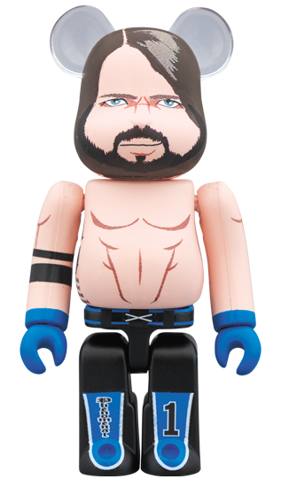 2019 WWE Medicom Toy Be@rbrick 100% AJ Styles