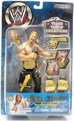 2002 WWE Jakks Pacific Trash Talkin' Champions Series 1 Chris Jericho