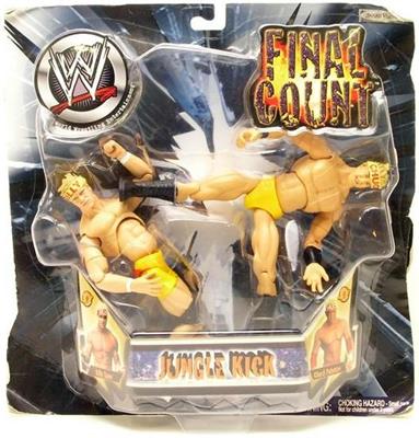 2002 WWE Jakks Pacific Final Count Series 6 "Jungle Kick": Billy Gunn & Chuck Palumbo