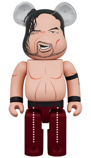 2023 WWE Medicom Toy Be@rbrick 400% Shinsuke Nakamura