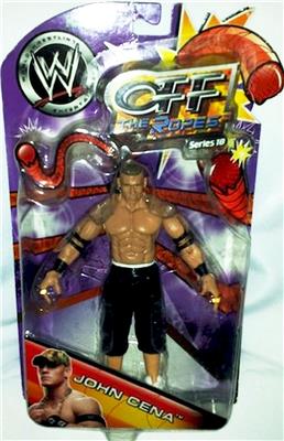 2006 WWE Jakks Pacific Ruthless Aggression Off the Ropes Series 10 John Cena