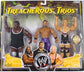 2006 WWE Jakks Pacific Treacherous Trios Series 4 Mark Henry, Daivari & Kurt Angle