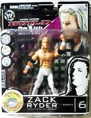 2008 WWE Jakks Pacific Deluxe Build 'N' Brawl Series 6 Zack Ryder