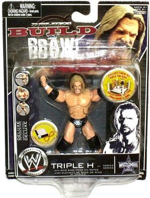 2008 WWE Jakks Pacific Deluxe Build 'N' Brawl WrestleMania XXV Triple H