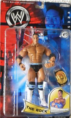 2004 WWE Jakks Pacific Ruthless Aggression WrestleMania XX "WrestleMania Winners" The Rock