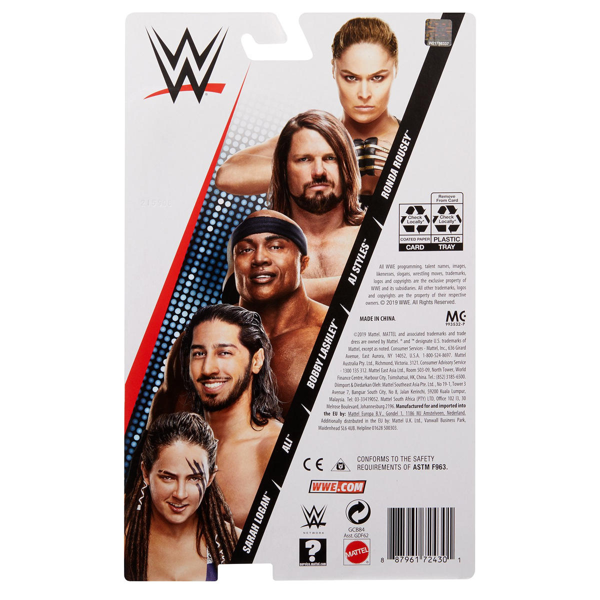 2019 WWE Mattel Basic Series 101 AJ Styles