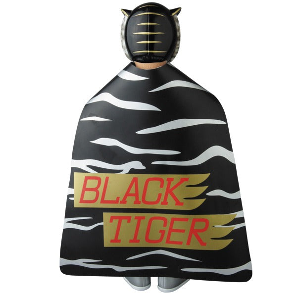 2018 Medicom Toy Sofubi Fighting Series Black Tiger [With Black Top]