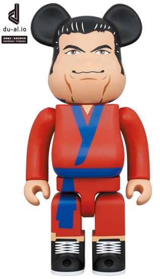 2023 Medicom Toy Be@rbrick 400% Antonio Inoki