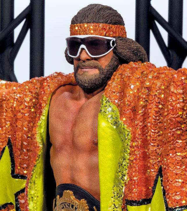 2014 WWE McFarlane Toys "Macho Man" Randy Savage ICON Series Statue