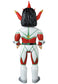 2021 Medicom Toy Sofubi Fighting Series Jyushin Thunder Lyger [With Red Gear & Green Accents]