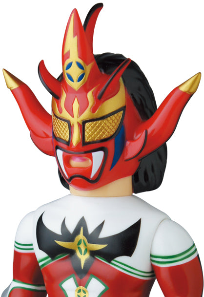 2021 Medicom Toy Sofubi Fighting Series Jyushin Thunder Lyger [With Red Gear & Green Accents]