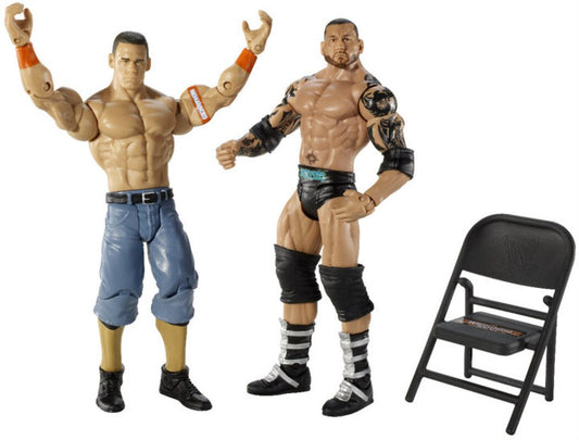 2010 WWE Mattel Basic WrestleMania XXVI Batista vs. John Cena [Exclusive]