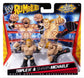 2011 WWE Mattel Rumblers Series 1 Triple H & Shawn Michaels