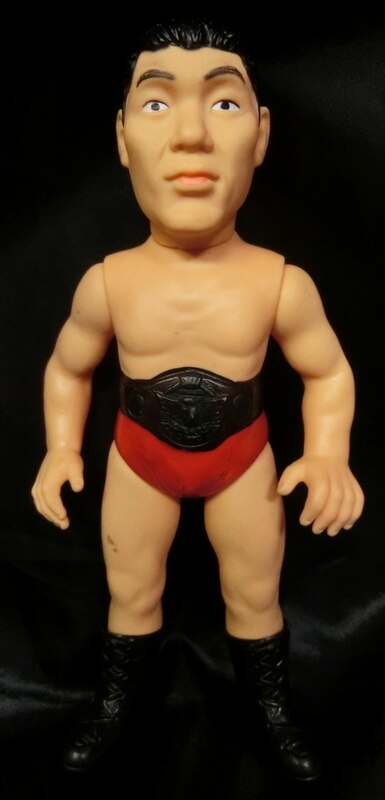 1969 Japan Pro Wrestling Alliance Bullmark Sofubi [Soft Vinyl] Giant Baba