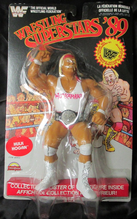 1989 WWF Grand Toys Wrestling Superstars Series 6 Hulk Hogan [Red Poster Box]