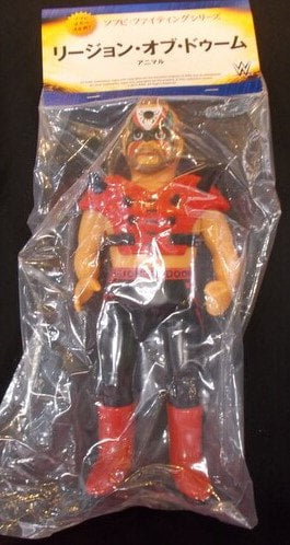 2015 WWE Medicom Toy Sofubi Fighting Series Animal [With Red Gear]