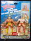 1986 WWF LJN Wrestling Superstars Thumb Wrestlers Hulk Hogan vs. Rowdy Roddy Piper