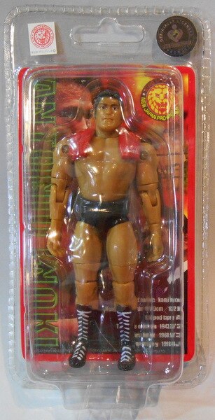 2000 NJPW CharaPro 3.75" Articulated Figures Antonio Inoki