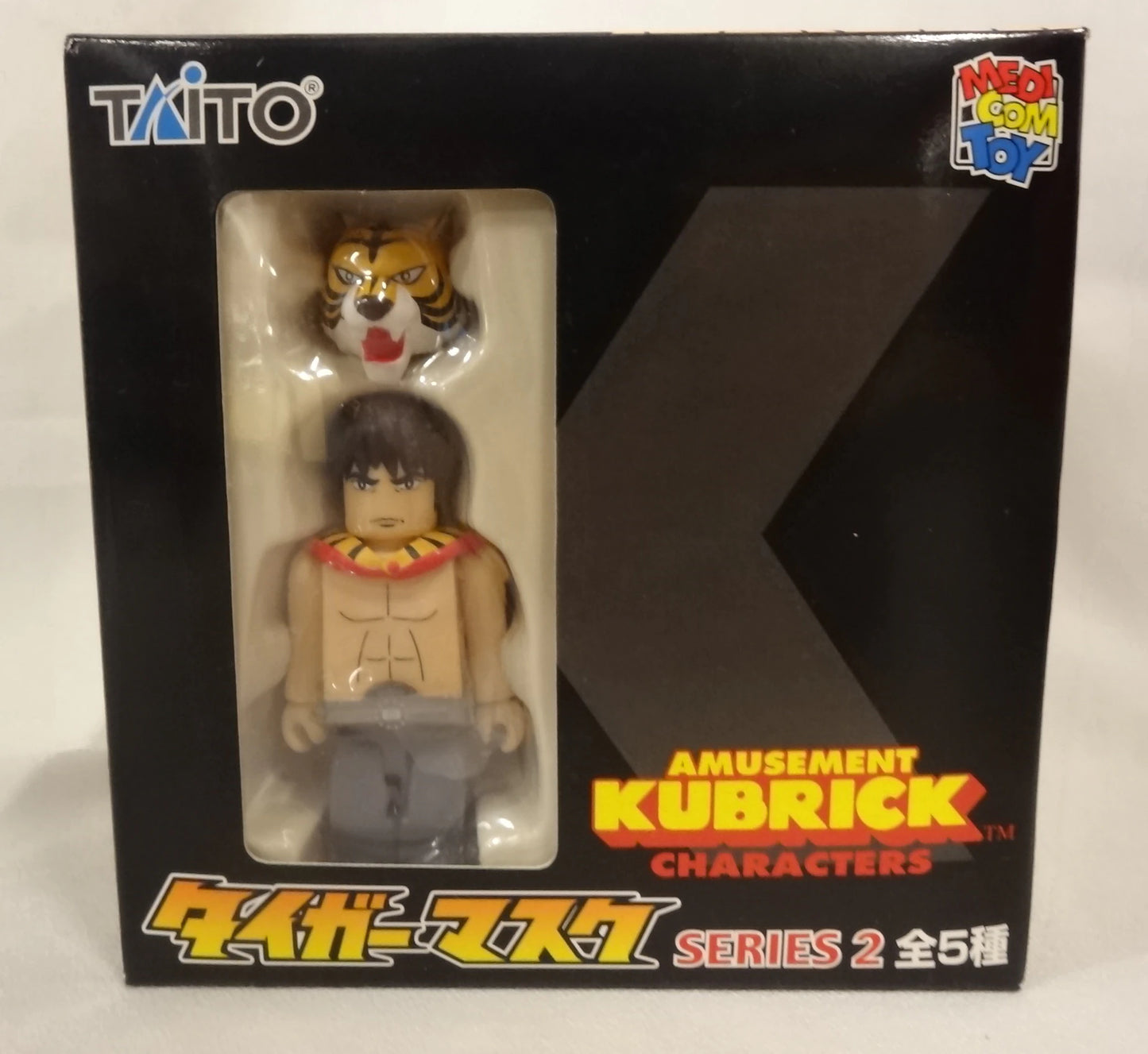 Medicom Toy Amusement Kubrick Characters Series 2 Tiger Mask – Wrestling  Figure Database