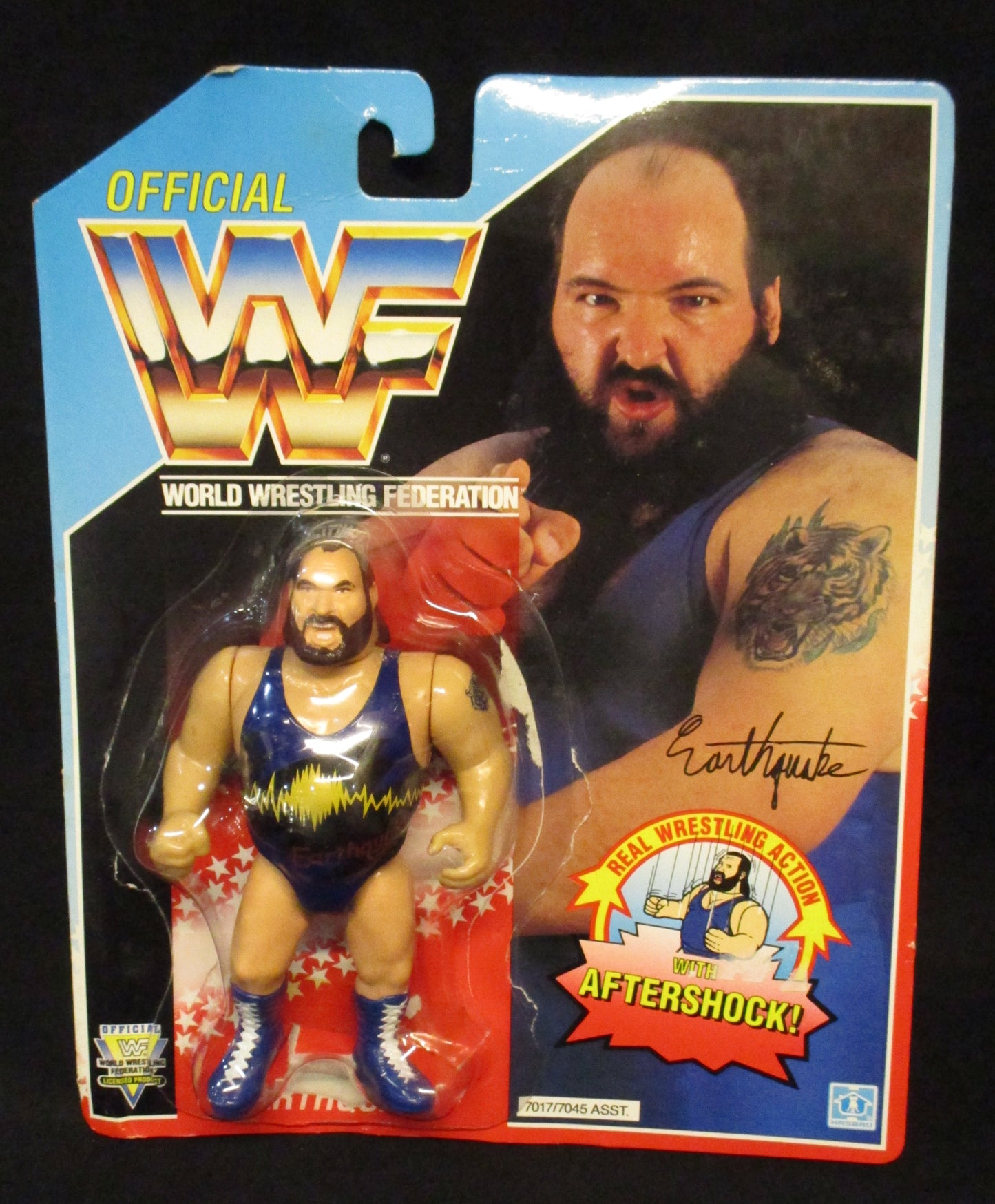1992 WWF Hasbro Series 3 Earthquake with Aftershock!