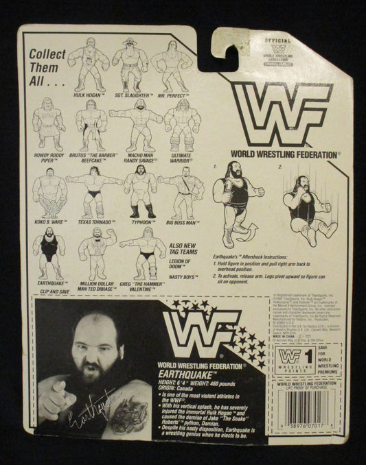 1992 WWF Hasbro Series 3 Earthquake with Aftershock!