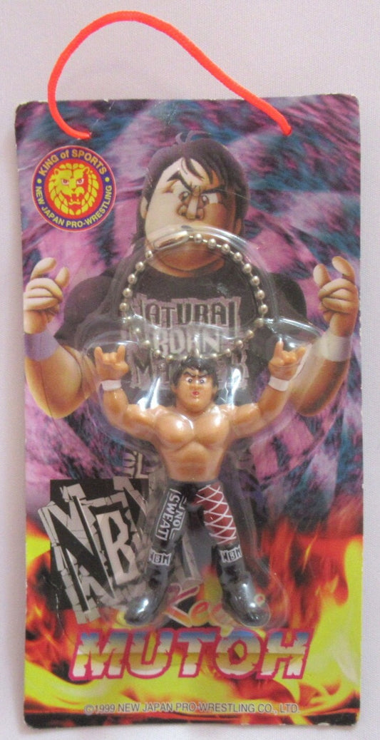 1999 NJPW CharaPro Keiji Mutoh Keychain Figure