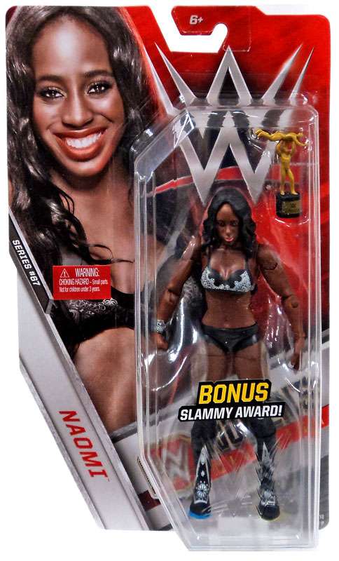 2016 WWE Mattel Basic Series 67 Naomi [Chase]