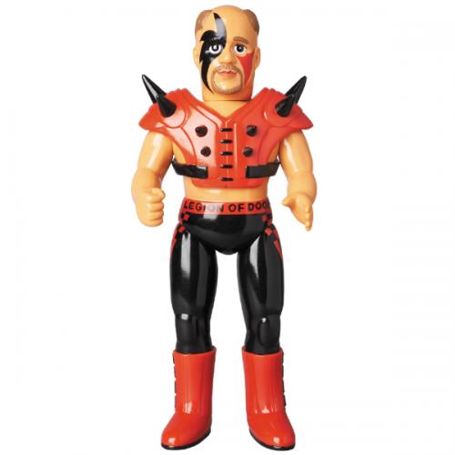 2015 WWE Medicom Toy Sofubi Fighting Series Hawk [With Red Gear]