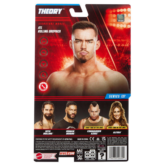 2023 WWE Mattel Basic Series 137 Austin Theory