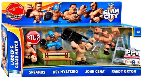 2014 WWE Mattel Slam City Multipack: Ladder & Chair Match [Exclusive]