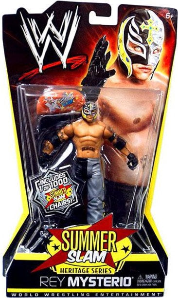 2011 WWE Mattel Basic SummerSlam Heritage Series 1 Rey Mysterio [Chase]