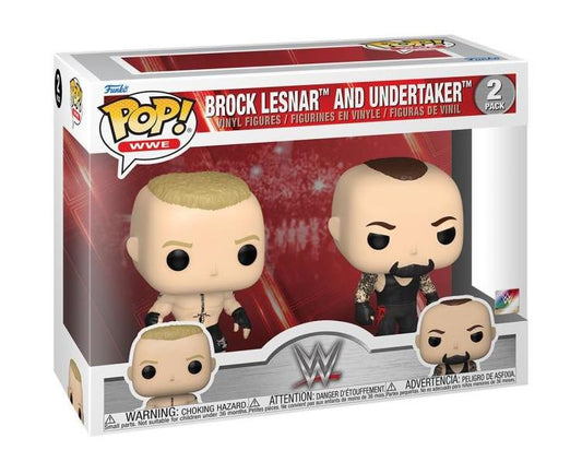 2023 WWE Funko POP! Vinyls 2-Pack: Brock Lesnar & Undertaker