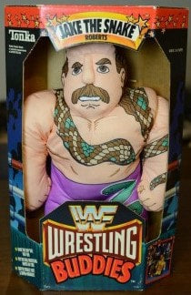 1991 WWF Tonka Wrestling Buddies Series 2 Jake "The Snake" Roberts
