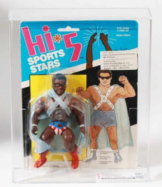1987 Olmec Toys Hi*5 Sports Stars Mr. "E" Wrestler