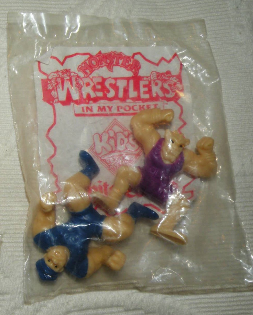 1996 Matchbox Monster Wrestlers In My Pocket #37: Sergeant Strangler [Exclusive]
